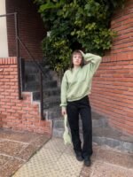 BUZOS CROP LISO DE DAMA🤍 - Imagen 4